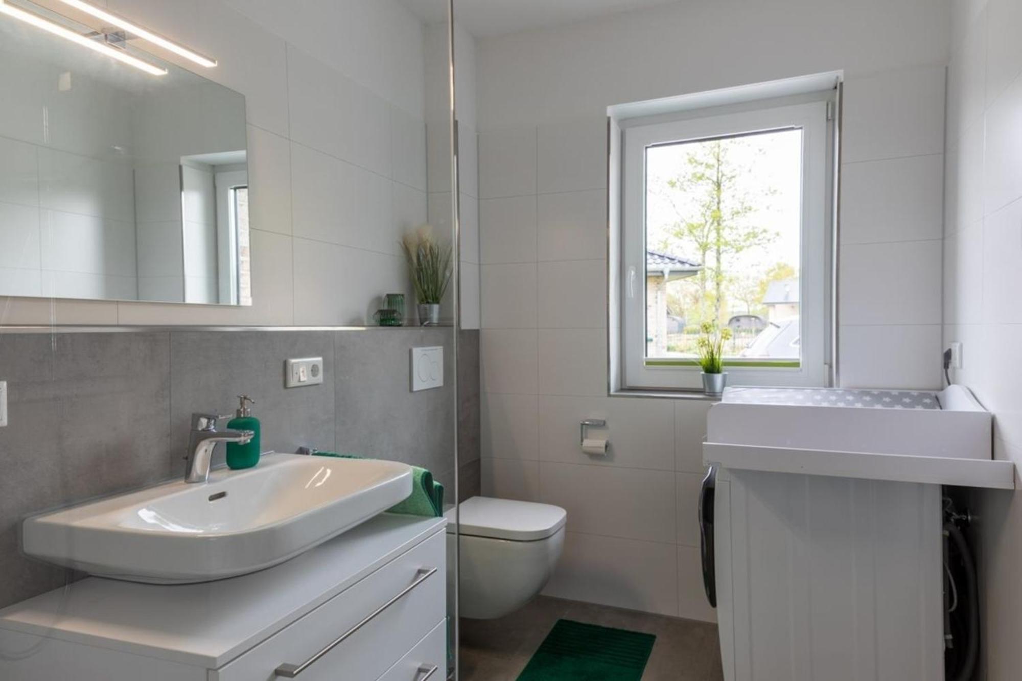 Ferienwohnung Sonnenstrahl Am Harkebruegger See Mit Sauna Barssel  エクステリア 写真