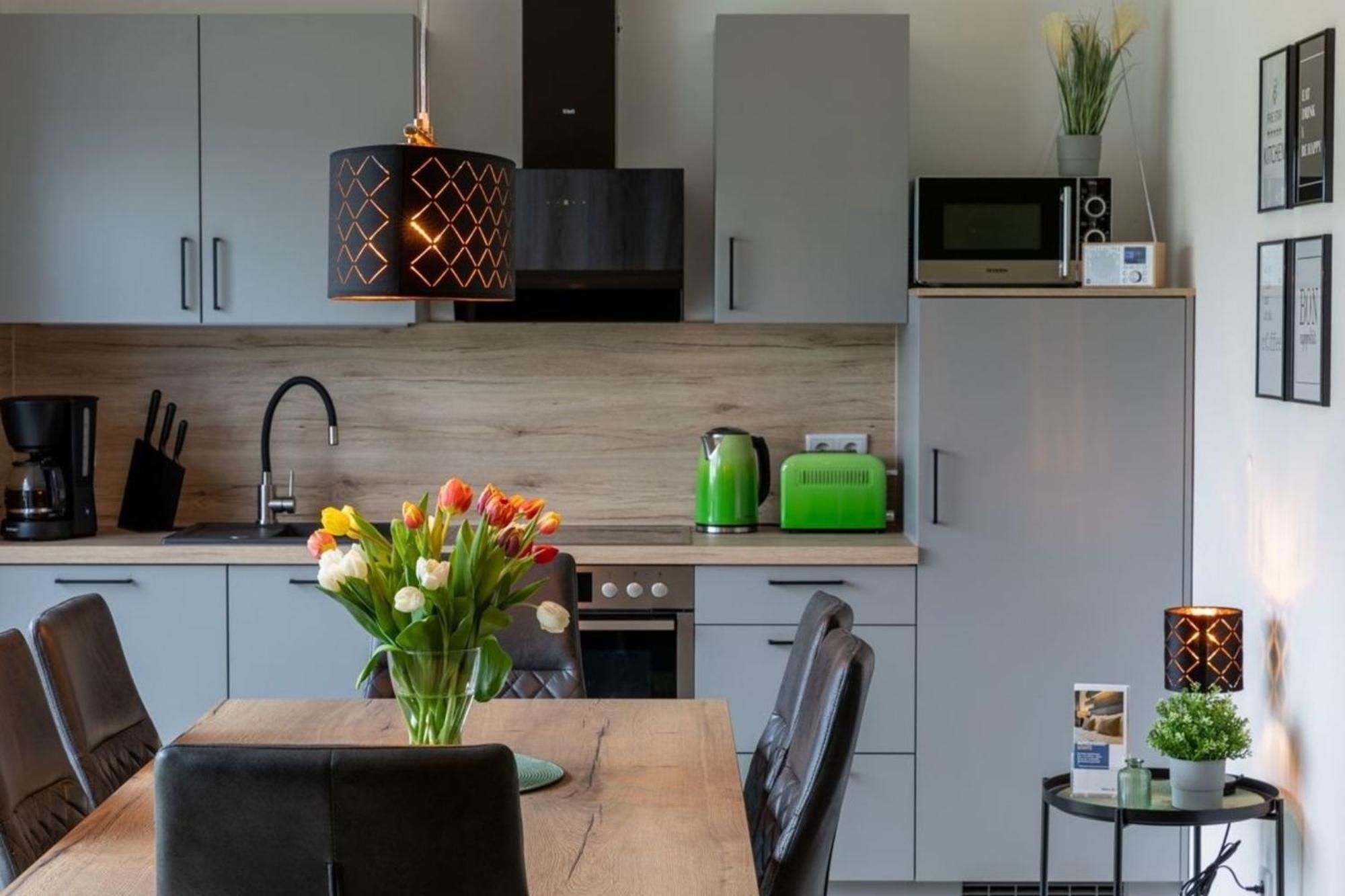 Ferienwohnung Sonnenstrahl Am Harkebruegger See Mit Sauna Barssel  エクステリア 写真